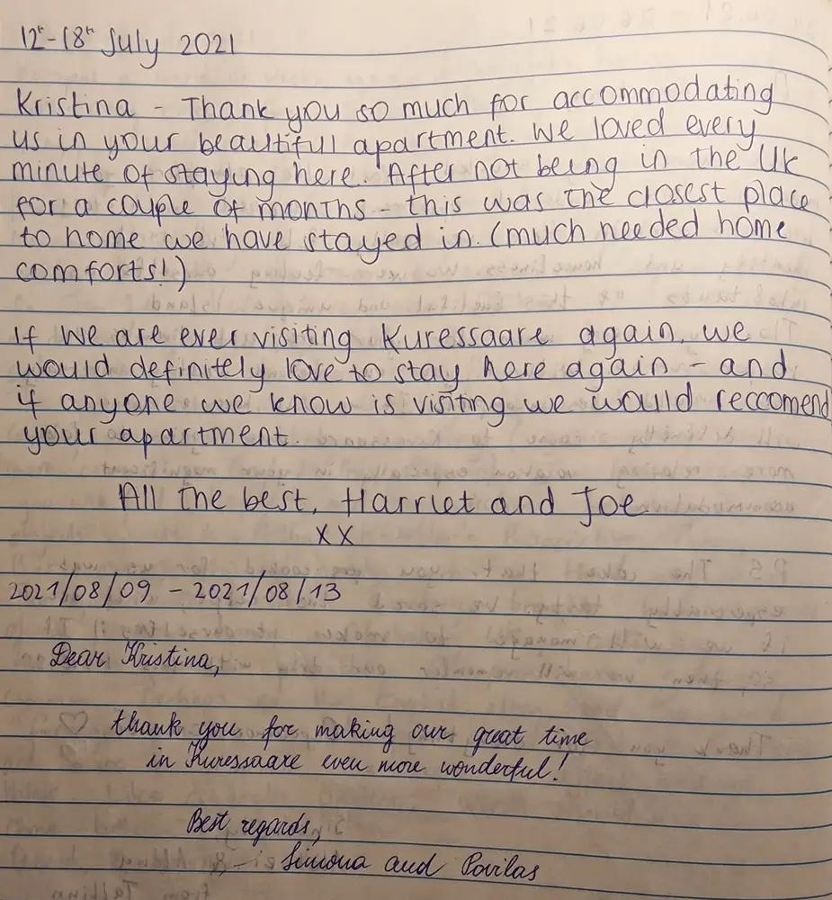 Feedback (2021-25)