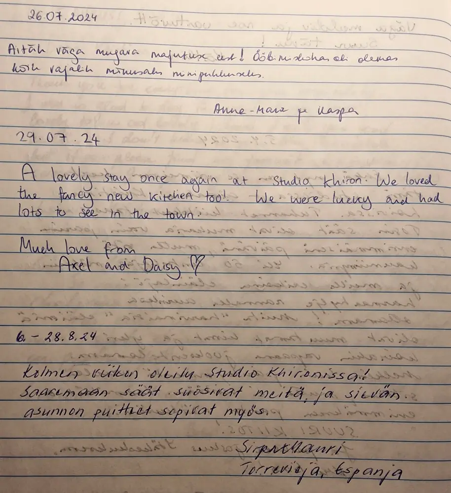 Feedback (2021-25)