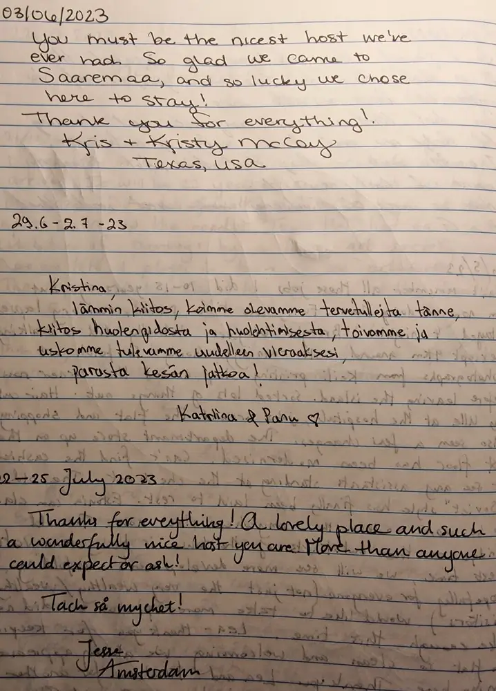Feedback (2021-25)