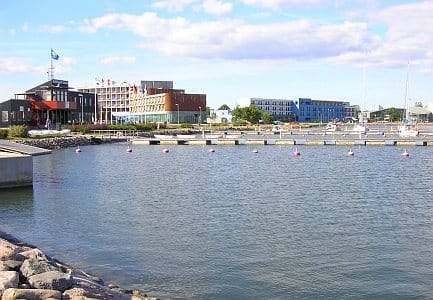 View of marina